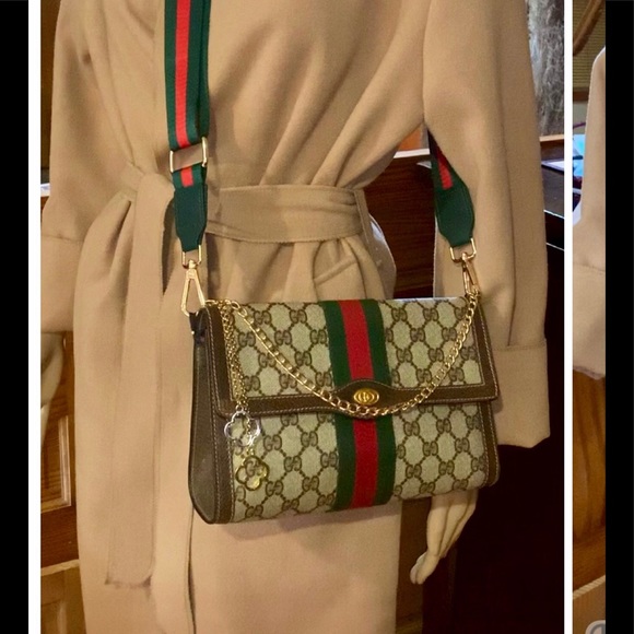 ❗️SOLD❗️😍GUCCI 3/WAY OPHIDIA SUPREME 10x6.5 GORG😍 - Picture 3 of 13